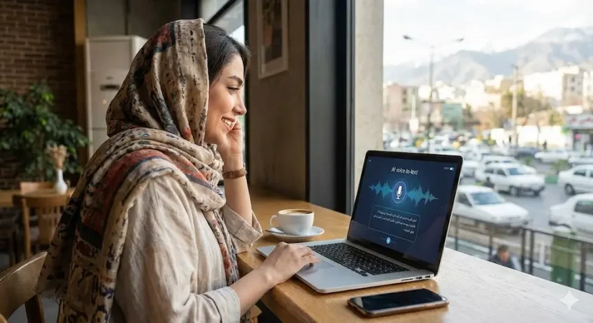 ابزار هوش مصنوعی تبدیل صوت به متن