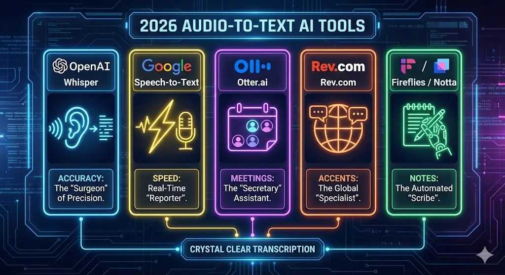 معرفی ابزار هوش مصنوعی تبدیل صوت به متن