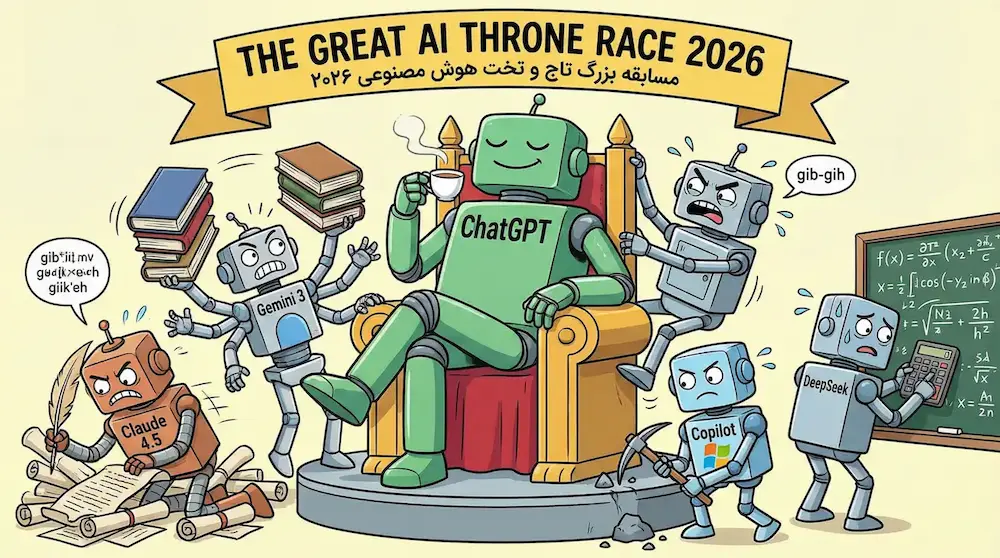 مقایسه جایگزین&zwnj;های چت جی پی تی